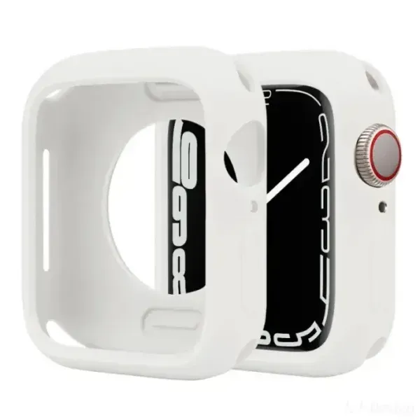 Premium Shockproof Silicone Case for Apple Watch – Full Protection with Stylish Color Options