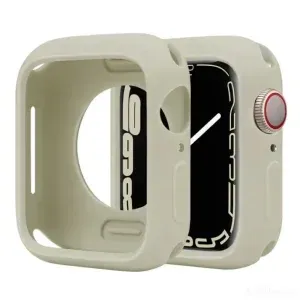 Premium Shockproof Silicone Case for Apple Watch – Full Protection with Stylish Color Options
