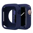 Premium Shockproof Silicone Case for Apple Watch – Full Protection with Stylish Color Options - Midnight Blue