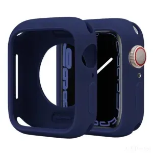 Premium Shockproof Silicone Case for Apple Watch – Full Protection with Stylish Color Options
