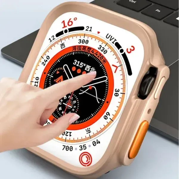 Premium TPU Apple Watch Ultra Protective Case – Shockproof & Scratch-Resistant