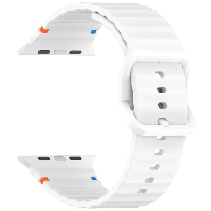 Apple Watch Silicone Sport Strap – Soft & Durable Replacement Band (20mm / 22mm / 42–49mm) - Image 5