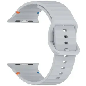 Apple Watch Silicone Sport Strap – Soft & Durable Replacement Band (20mm / 22mm / 42–49mm)