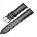 Leather Finish Watch Strap for Smart & Classic Watches – Appdroid - Black