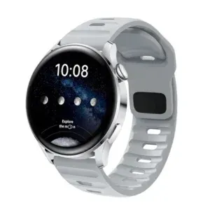 Premium Silicone Watch Strap for Smartwatch – 20mm & 22mm Soft Sport Band