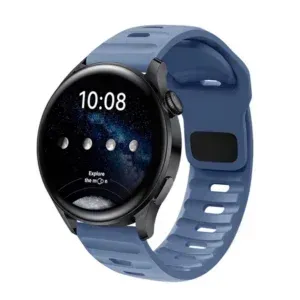 Premium Silicone Watch Strap for Smartwatch – 20mm & 22mm Soft Sport Band