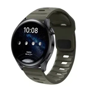 Premium Silicone Watch Strap for Smartwatch – 20mm & 22mm Soft Sport Band