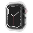 Carbon Fiber Rugged Case for Apple Watch (42/44/45/46/49mm) – Shockproof Protective Cover - Gray Carbon