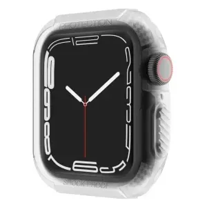 Carbon Fiber Rugged Case for Apple Watch (42/44/45/46/49mm) – Shockproof Protective Cover