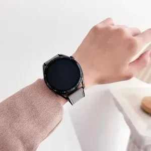 Magnetic Leather-Style Watch Strap with Silicone Base | Soft & Breathable | 20mm & 22mm | Appdroid