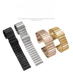 Appdroid Premium Stainless Steel Watch Strap – Adjustable Metal Band for Smartwatches