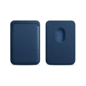 MagSafe Wallet Card Holder for iPhone – Slim PU Leather Magnetic Card Holder (iPhone 12 Pro Max to 17 Series)