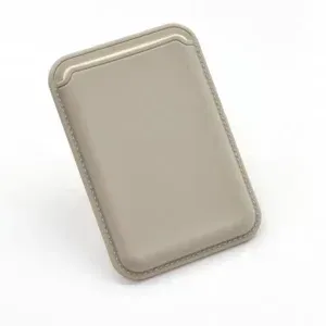 MagSafe Wallet Card Holder for iPhone – Slim PU Leather Magnetic Card Holder (iPhone 12 Pro Max to 17 Series)