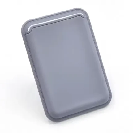 MagSafe Wallet Card Holder for iPhone – Slim PU Leather Magnetic Card Holder (iPhone 12 Pro Max to 17 Series)