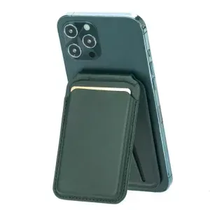 MagSafe Wallet with Stand for iPhone 12 Pro Max – iPhone 17 Series | Slim Magnetic Card Holder (PU Leather)