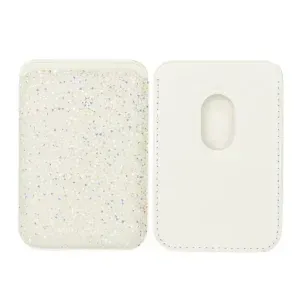 Swarovski-Style Crystal MagSafe Wallet Card Holder for iPhone 17, 16, 15, 14, 13 & 12 – Magnetic Wallet Stand