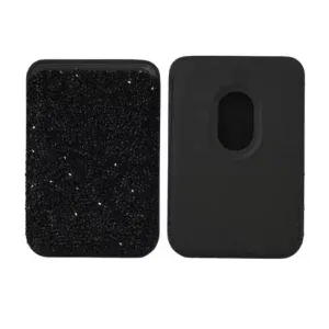 Swarovski-Style Crystal MagSafe Wallet Card Holder for iPhone 17, 16, 15, 14, 13 & 12 – Magnetic Wallet Stand