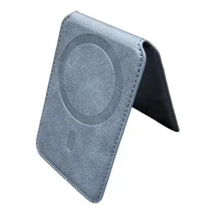 Appdroid MagSafe Leather Wallet - Slim Flip Card Holder for iPhone 12-17 Series (PU Leather, 1 Card Capacity)