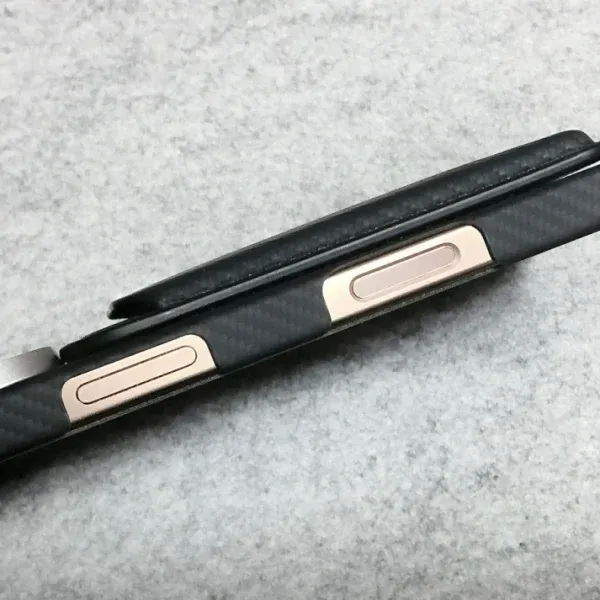 MagSafe Magnetic Card Holder Wallet for iPhone 17, 16, 15, 14, 13 & 12 – Carbon Fiber PU Leather