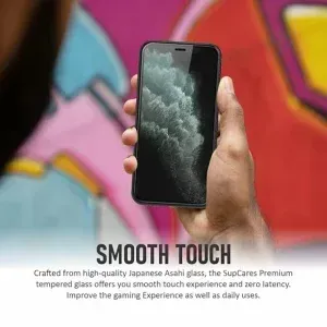 Appdroid 360° Privacy Tempered Glass for iPhone | Anti-Spy 9H Screen Protector with Face ID Support