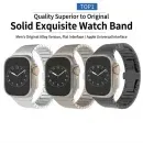 Luxury stainless steel watch band close-fit design