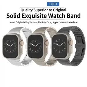 Luxury stainless steel watch band close-fit design