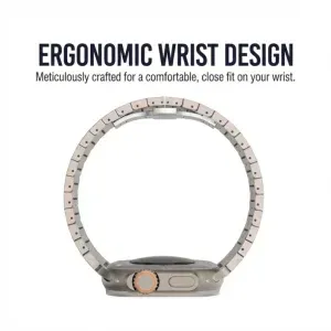 Premium Stainless Steel Watch Band for Apple Watch (38/40/41mm & 42/44/45/46/49mm) – Solid Alloy, Ergonomic Fit