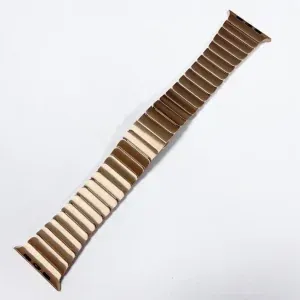 Premium Stainless Steel Watch Band for Apple Watch (38/40/41mm & 42/44/45/46/49mm) – Solid Alloy, Ergonomic Fit