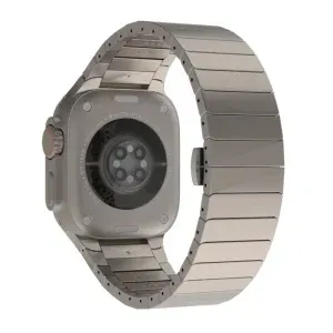 Premium Stainless Steel Watch Band for Apple Watch (38/40/41mm & 42/44/45/46/49mm) – Solid Alloy, Ergonomic Fit