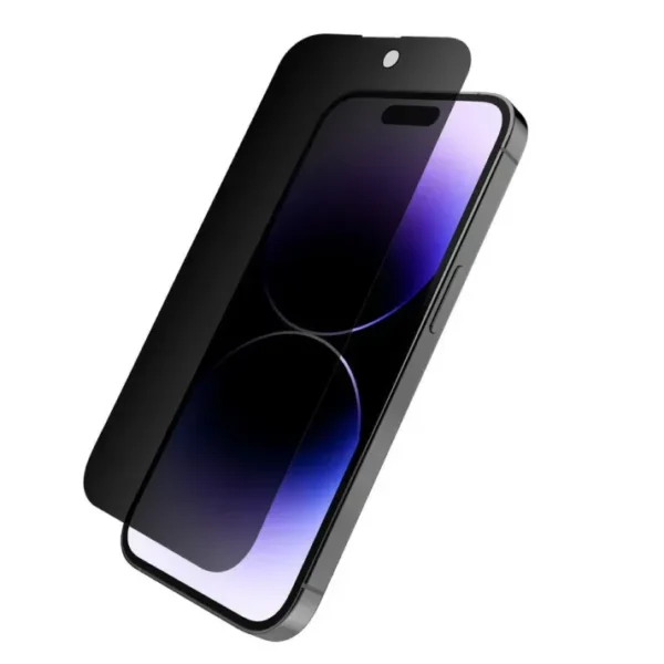 iPhone privacy tempered glass 360 degree anti spy protection