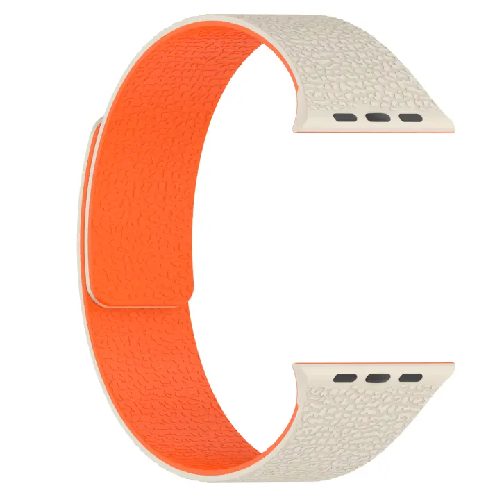 Premium Magnetic Silicone Strap for Apple Watch Ultra & Series - Image 29