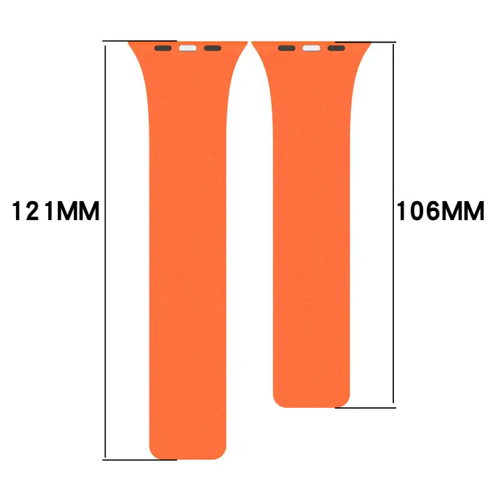 Premium Magnetic Silicone Strap for Apple Watch Ultra & Series - Image 38