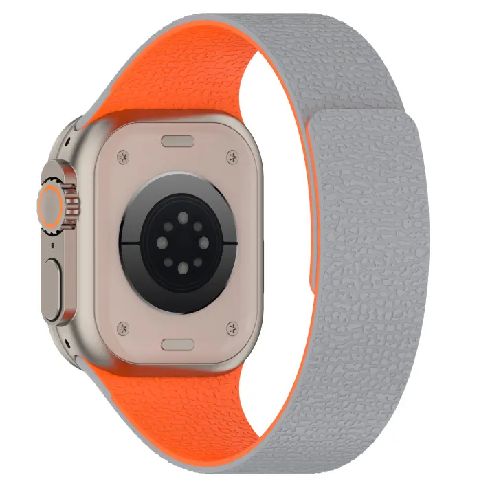 Premium Magnetic Silicone Strap for Apple Watch Ultra & Series - Image 28