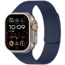 Premium Magnetic Silicone Strap for Apple Watch Ultra & Series - Midnight Blue
