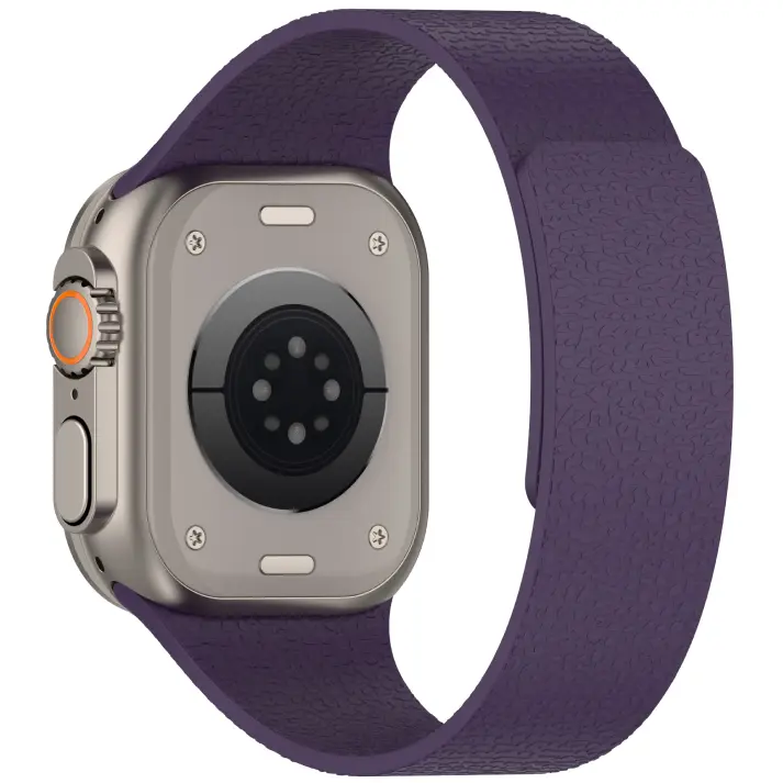 Premium Magnetic Silicone Strap for Apple Watch Ultra & Series - Image 44