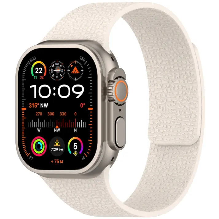 Starlight Magnetic Silicone Strap for Apple Watch