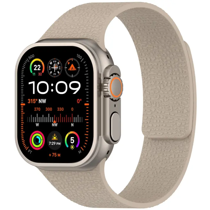 Stone Magnetic Silicone Strap for Apple Watch