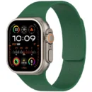 Premium Magnetic Silicone Strap for Apple Watch Ultra & Series - Pine Green