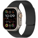 Premium Magnetic Silicone Strap for Apple Watch Ultra & Series - Black
