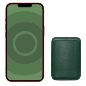 MagSafe Wallet for iPhone with IC Animation PU Leather