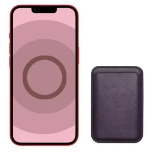 MagSafe Wallet for iPhone with IC Animation PU Leather